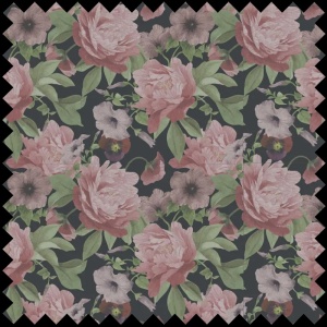 Material Textil Soft Flowers