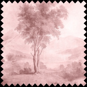 Material Textil Solitary Tree rose