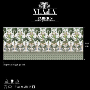 Material Textil Tropical Columns Light - Img 2