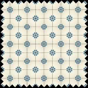 Material Textil Vintage Tiles Pattern