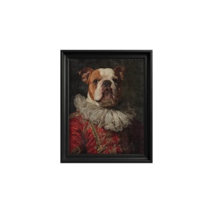 Noble Bulldog Gemälde