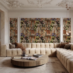 Papier peint Feuillage Floral Lady Amelia Windsor – VLAdiLA