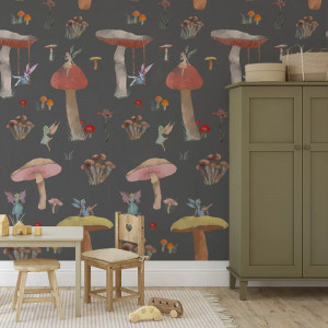 Papier peint Forêt Nature Mushroom kingdom – VLAdiLA