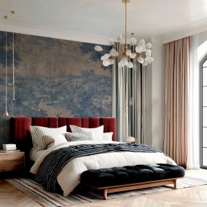 Papier peint panoramique Moderne Baroque Emerald Citadel – VLAdiLA