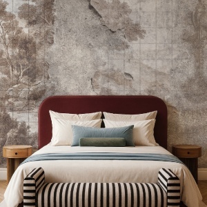 Papier peint Tree of Eternity cream