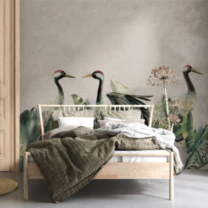 Papier peint Tropical Nature Winged Leaves – VLAdiLA