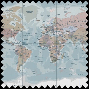 Political map Fabric