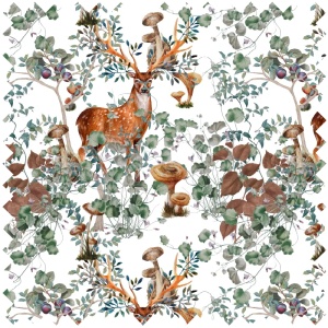 The Crown of The Forest Fabric