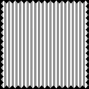Tissu Black and White Stripes