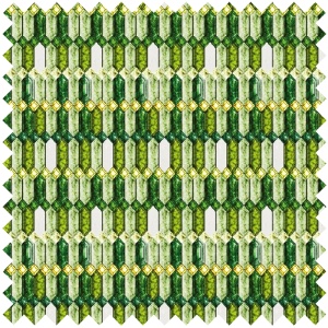 Tissu Jewels of Gaia