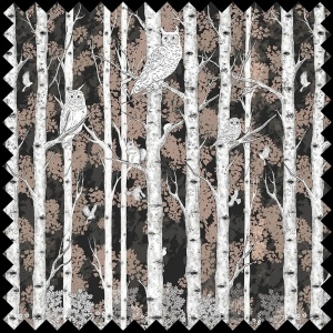Tissu Sarah's Guardians-Night Time In Pink
