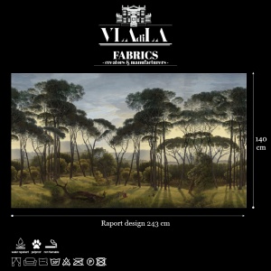 Umbrella Pines Fabric - Img 2