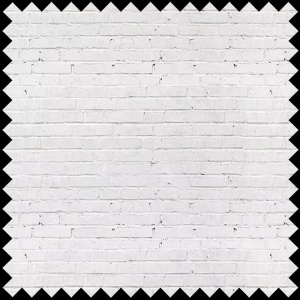 White Bricks Fabric