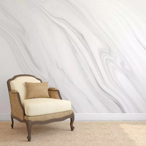 White Fine Marble Tapete