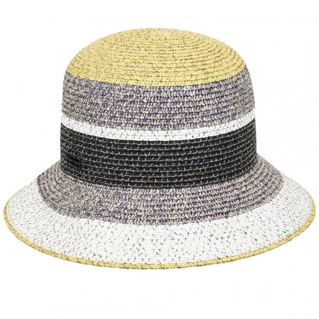 Betmar, Palarie dama catherine braided cloche multicolor