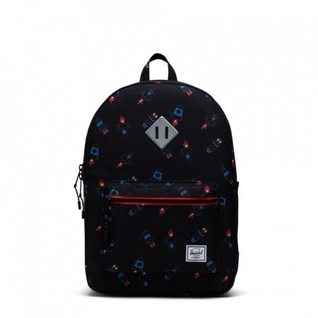 Herschel, Rucsac Heritage XL Rocket Sketch Negru