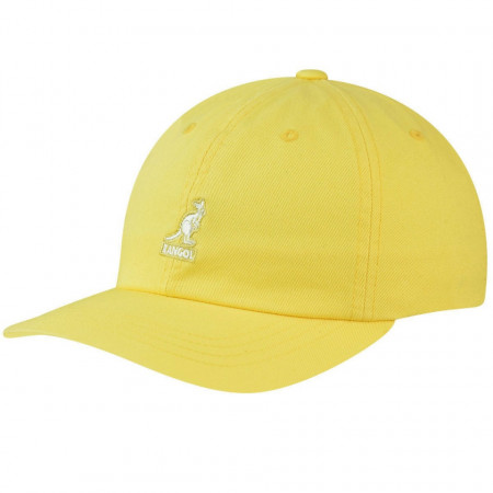 Kangol, Шапка с козирка Washed K5165HT Жълт