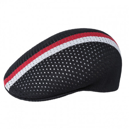 Kangol, Basca negru mesh stripe 504