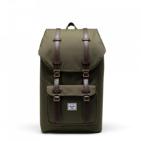 Herschel-rucsac-little-america-verde-chicory-coffee