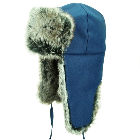 Kangol, Caciula albastra wool ushanka