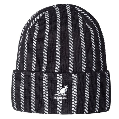 Kangol, Caciula neagra twist stripe