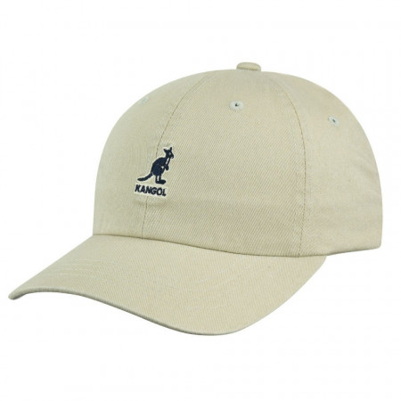 Kangol, Шапка с козирка Washed K5165HT Бежов