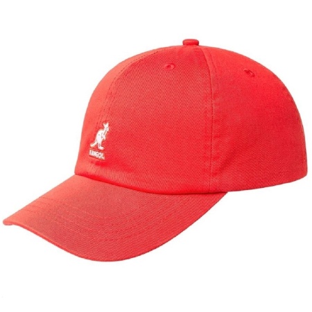 Kangol, Шапка с козирка Washed K5165HT Червен