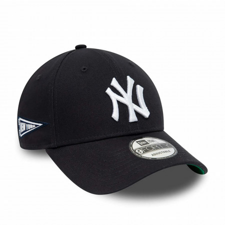 New Era, Sapca ajustabila baseball essential Side Patch New York Yankees, Bleumarin
