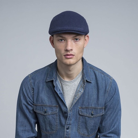 Kangol, Basca albastra Wool 507