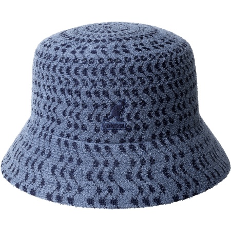 Kangol, Palarie albastra bermuda zig zag bucket