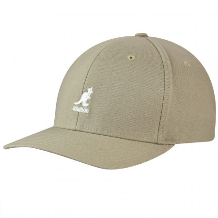 Kangol, Sapca wool flexfit baseball maro nisip