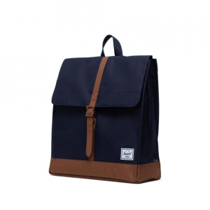 Herschel, Rucsac City Mid-Volume Sustenabil, Albastru marin - Img 3
