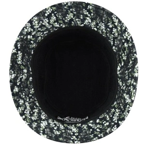 Kangol, Palarie neagra needlepunch floral bucket 8