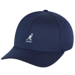 Kangol, Sapca albastra wool flexfit baseball