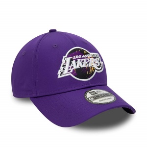 New Era, Sapca ajustabila 9forty infill Los Angeles Lakers, Mov 3