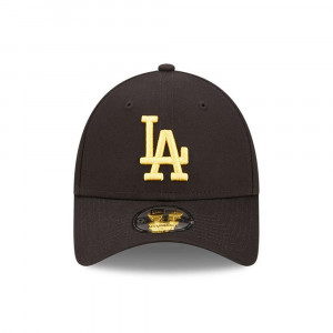 New-Era-sapca-ajustabila-baseball-esessential-Los-Angeles-Dodgers-negru-auriu-2