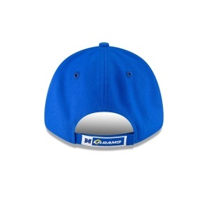 New Era, Sapca ajustabila cu logo brodat LA Rams, Albastru electric 6