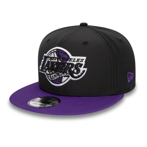 New Era, Sapca baseball 9fifty infill Los Angelas Lakers, Negru mat