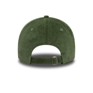 New Era, Sapca baseball de bumbac Cord, Verde padure 4