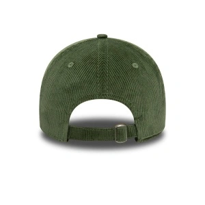 New Era, Sapca baseball de bumbac Cord, Verde padure 4