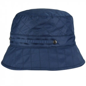 Betmar, Palarie dama quilted rain bucket bleumarin