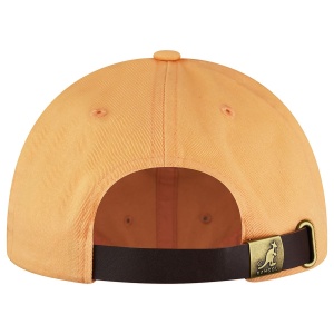 Kangol-sapca-portocaliu-washed-cotton-adjustable-baseball-4