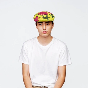 Kangol, Basca galben plant love 504
