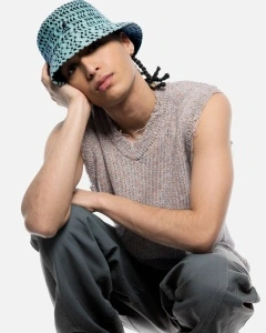 Kangol, Palarie verde bermuda zig zag bucket
