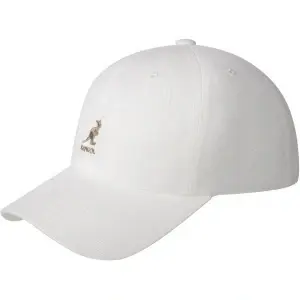 Kangol, Sapca alba washed cotton adjustable baseball