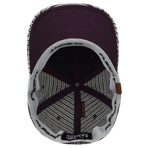 Kangol, Sapca pattern flexfit baseball, Gri antracit - Img 4