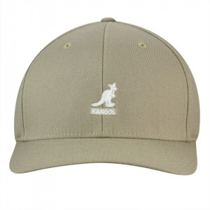 Kangol-sapca-wool-flexfit-baseball-maro-nisip-2