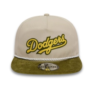 New Era, Sapca baseball 9fifty golfer LA Dodgers, Bej nisip 2