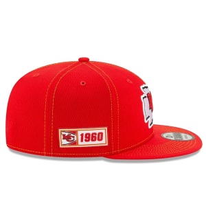 New Era, Sapca baseball 9fifty sideline Kansas City Chiefs, Rosu 4