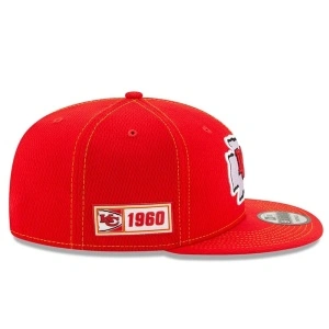 New Era, Sapca baseball 9fifty sideline Kansas City Chiefs, Rosu 4